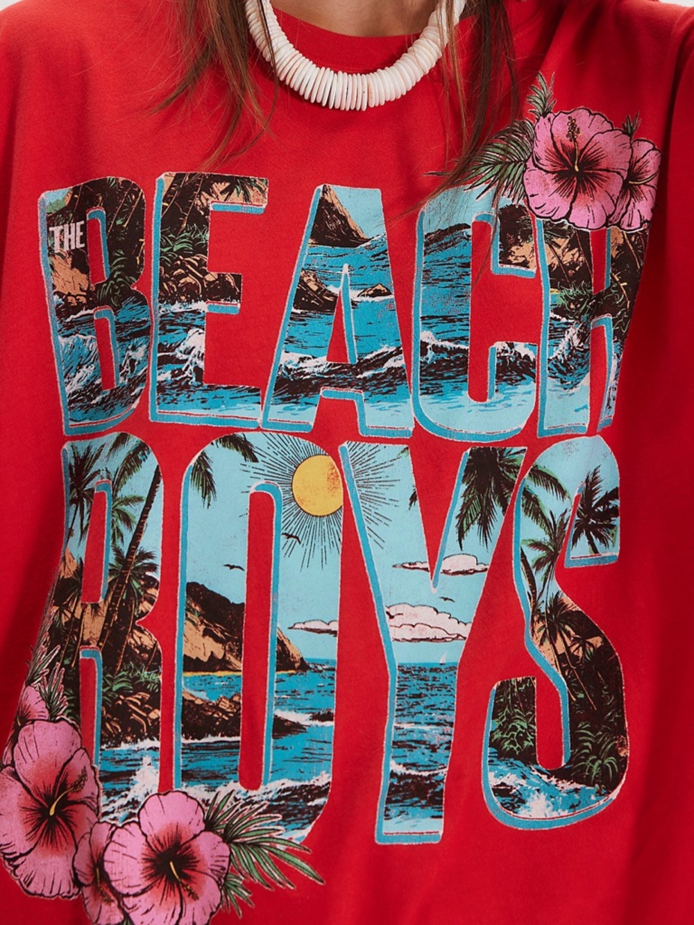 Daydreamer Beach Boys Topic Stack Tee - Picture 4 of 4
